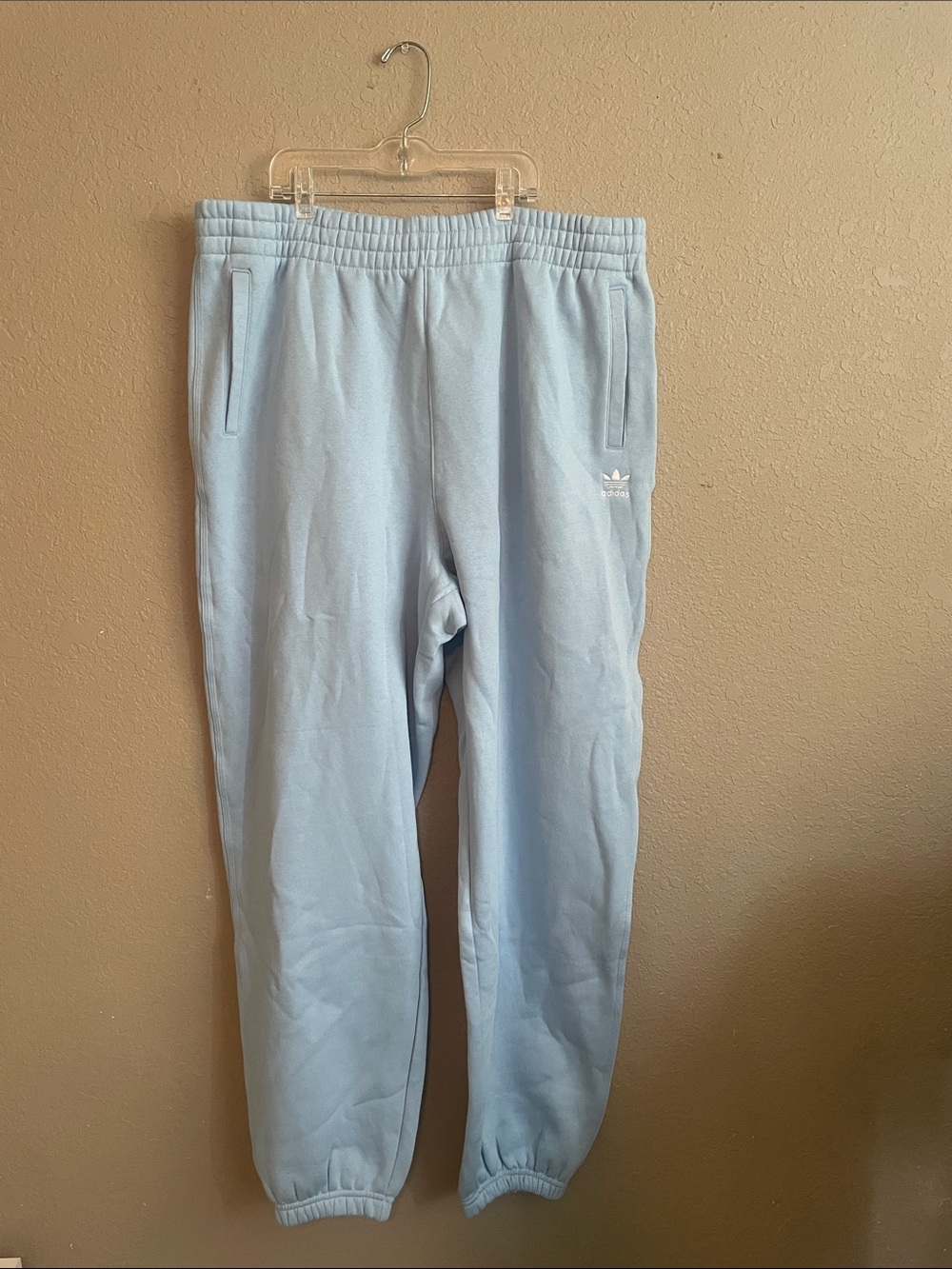 adidas Light Blue Trefoil Joggers